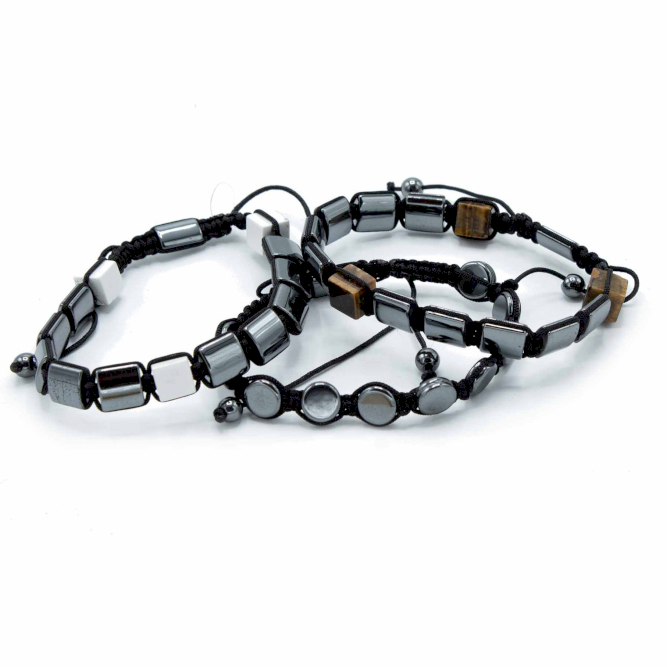 BOSS Lapis and Hematite Slice Bracelet - Jewellery from Francis & Gaye  Jewellers UK